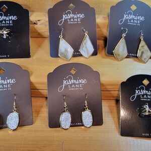 NWT Jasmine Lane Department Store Fashion Jewelry Liquidation Lot 6 Items